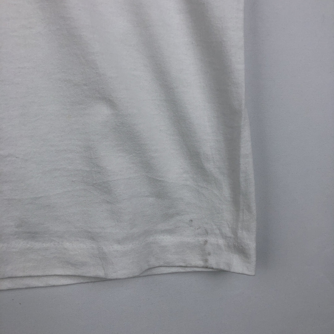 90'S Screen Stars Best Printed T-shirt Made in USA Men's XL Vintage cotton white type Vintage Second Hand