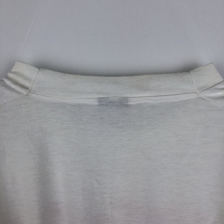 90'S Screen Stars Best Printed T-shirt Made in USA Men's XL Vintage cotton white type Vintage Second Hand