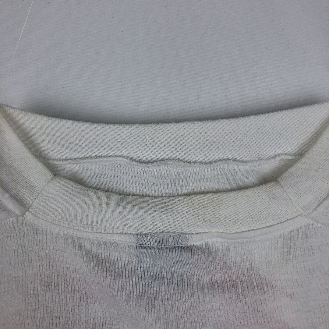90'S Screen Stars Best Printed T-shirt Made in USA Men's XL Vintage cotton white type Vintage Second Hand