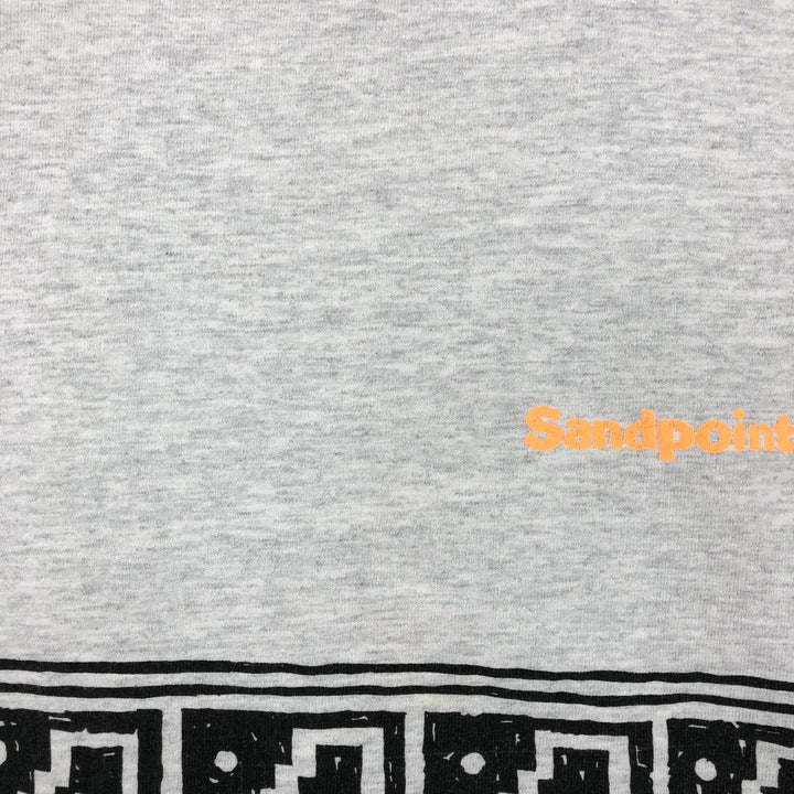 90'S SDI Print T-Shirt, Made in USA, Men's Size L (Equivalent), Vintage cotton gray type Vintage Second Hand
