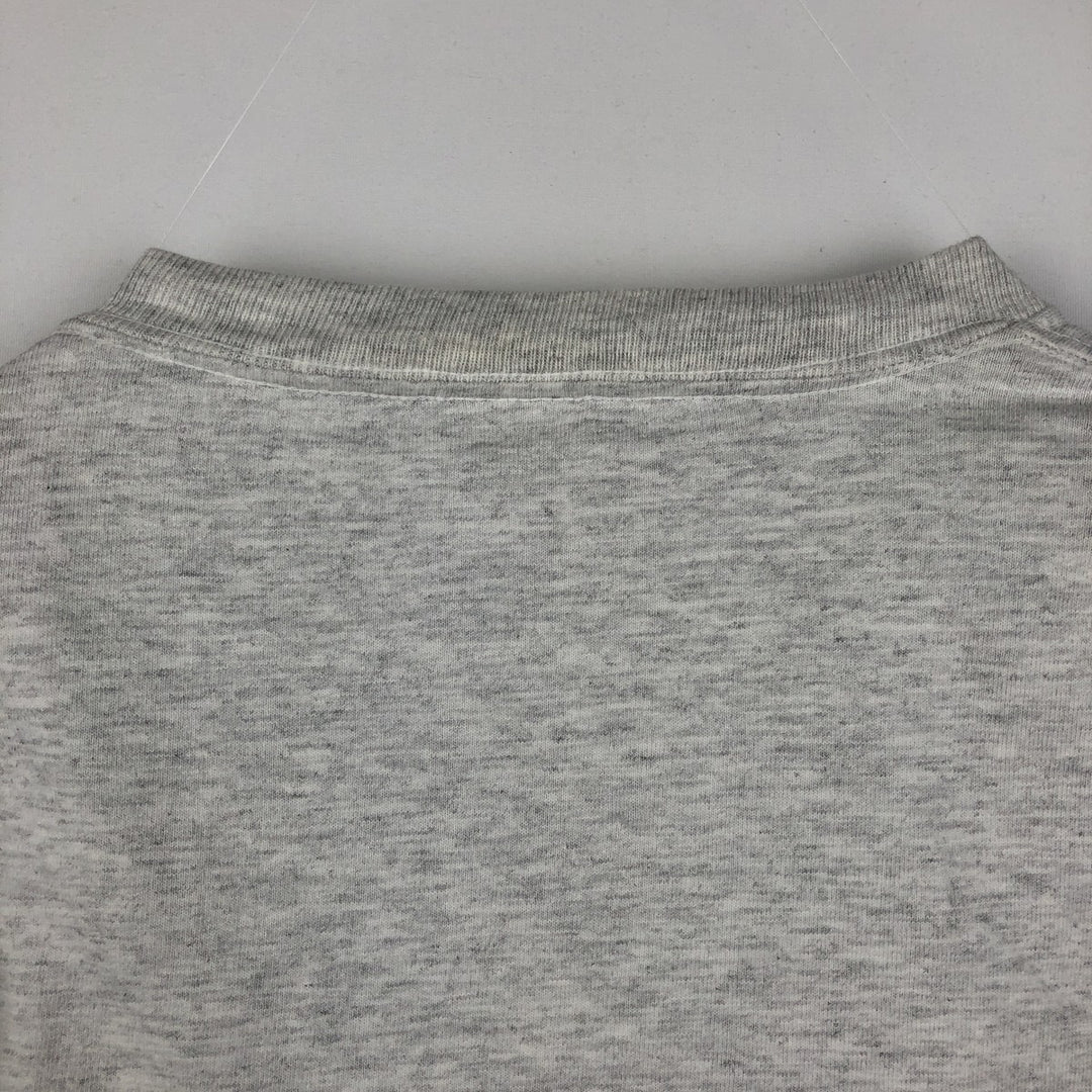 90'S SDI Print T-Shirt, Made in USA, Men's Size L (Equivalent), Vintage cotton gray type Vintage Second Hand