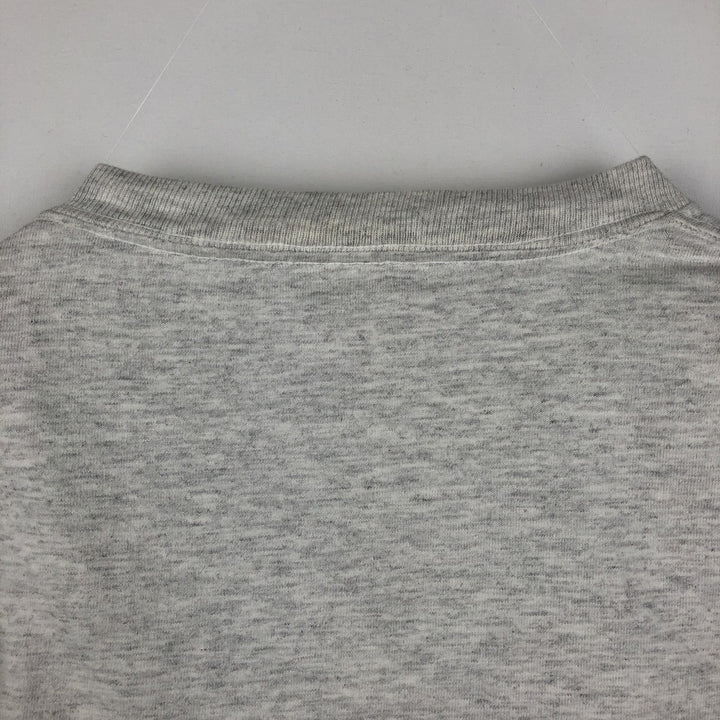90'S SDI Print T-Shirt, Made in USA, Men's Size L (Equivalent), Vintage cotton gray type Vintage Second Hand