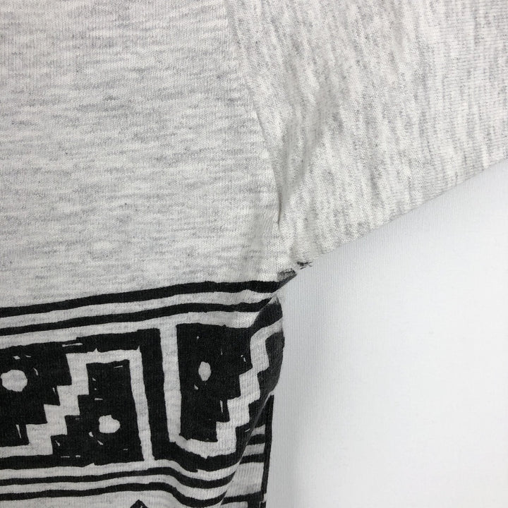 90'S SDI Print T-Shirt, Made in USA, Men's Size L (Equivalent), Vintage cotton gray type Vintage Second Hand