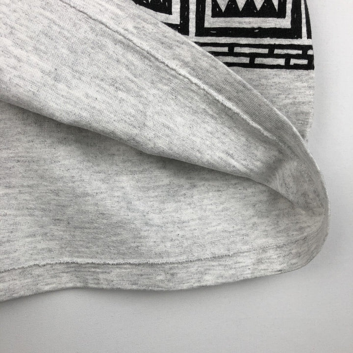 90'S SDI Print T-Shirt, Made in USA, Men's Size L (Equivalent), Vintage cotton gray type Vintage Second Hand