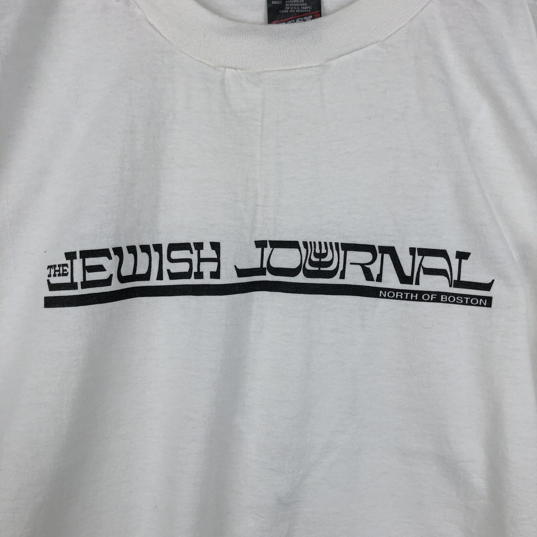 90'S Fruit of the Loom Best Printed T-shirt, Men's, Size L, Vintage cotton white type Vintage Second Hand