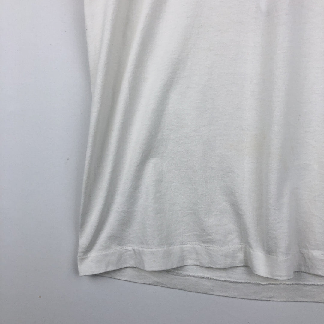 90'S Fruit of the Loom Best Printed T-shirt, Men's, Size L, Vintage cotton white type Vintage Second Hand