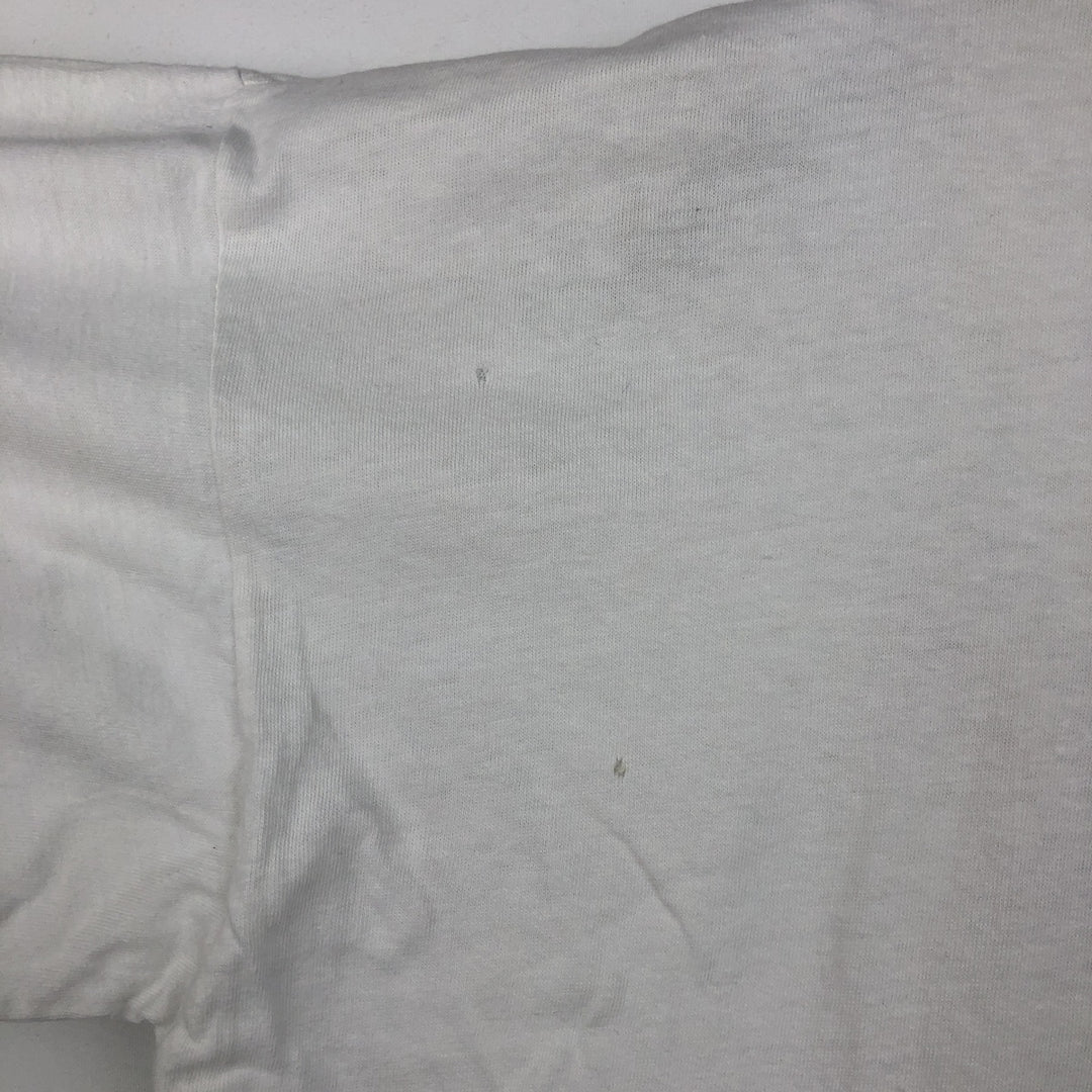 90'S Vintage Printed T-Shirt, Men's XL unclear white type Vintage Second Hand