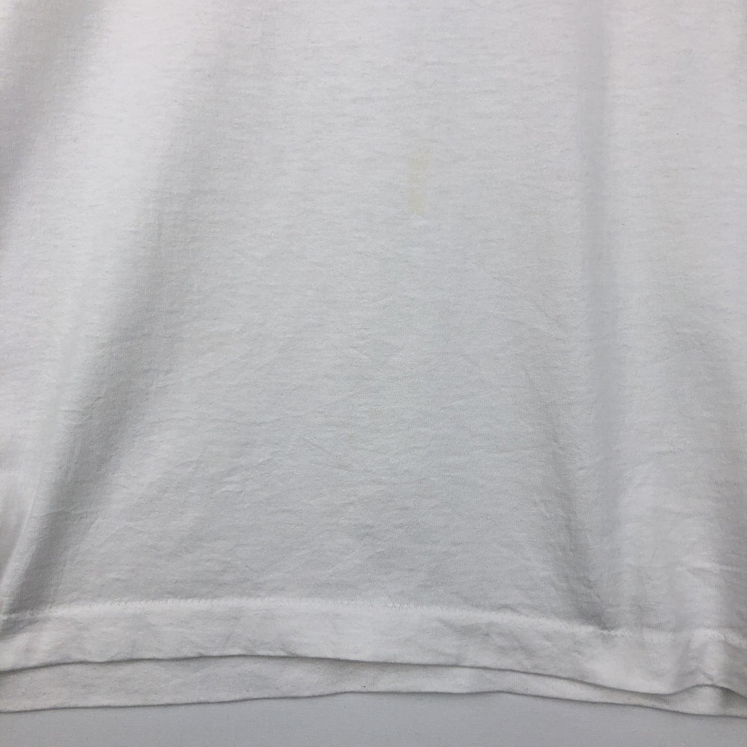 90'S Screen Stars Best Printed T-shirt Made in USA Men's XL Vintage cotton white type Vintage Second Hand