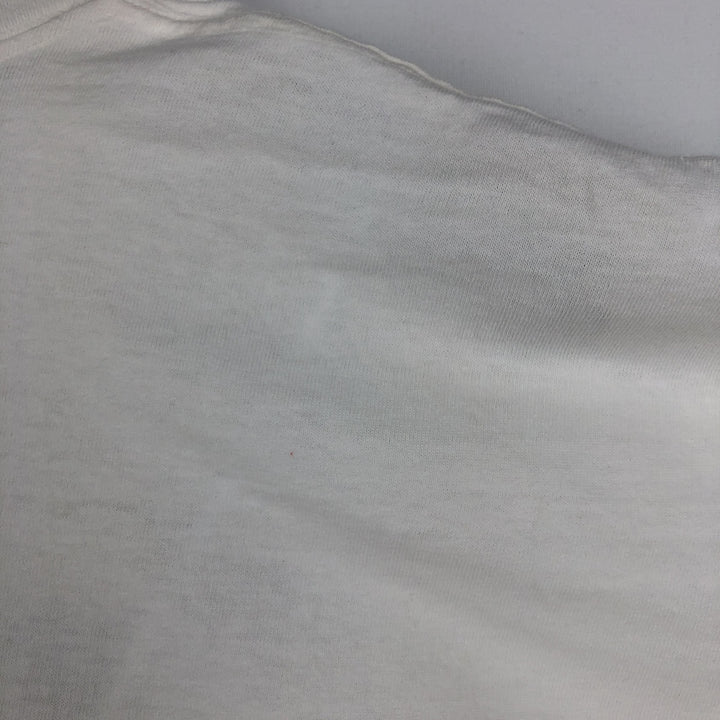 90'S Lee Print T-Shirt, Made in USA, Men's XL equivalent, Vintage cotton white type Vintage Second Hand
