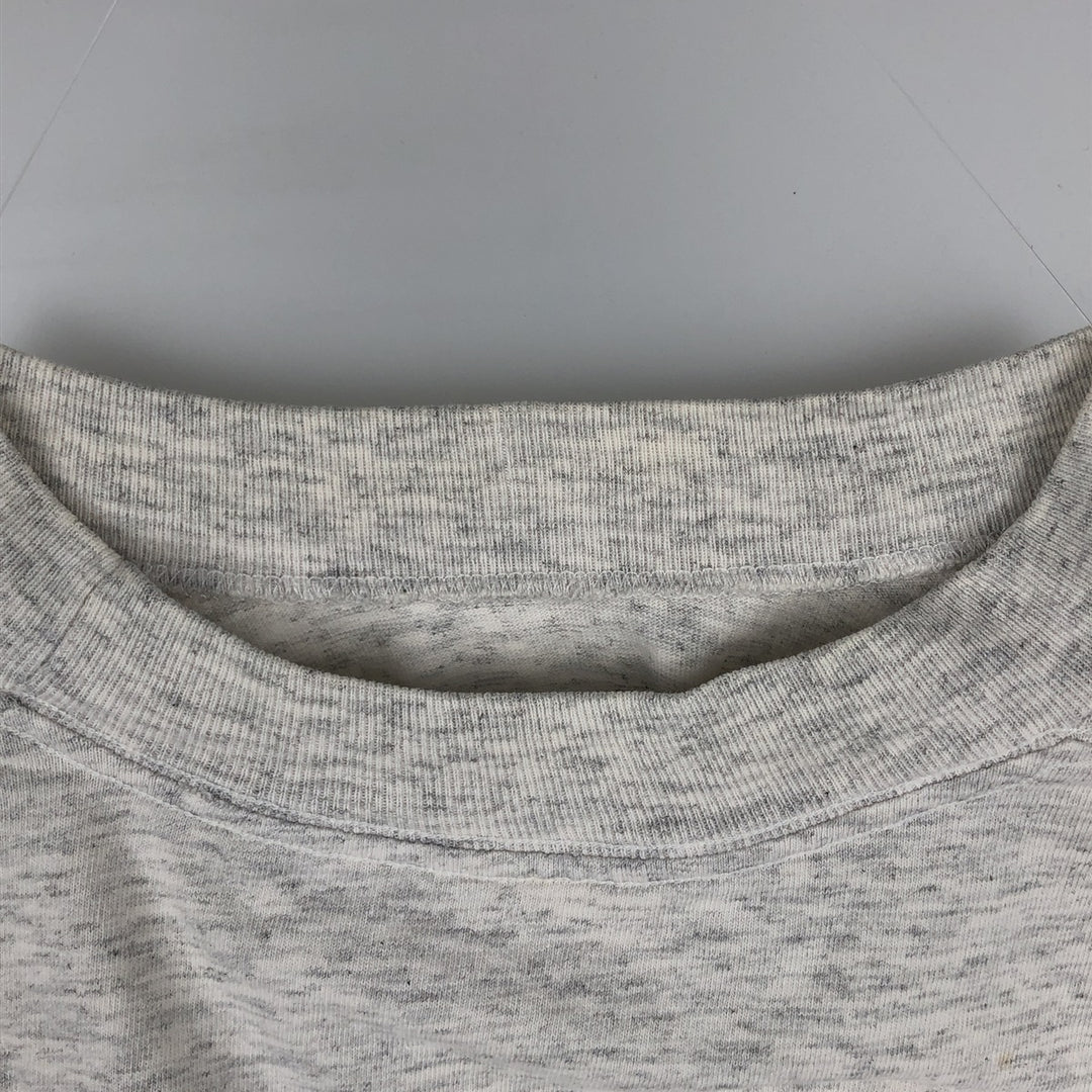 90'S Gildan Heavy Weight Print T-Shirt, Made in Canada, Men's Size L (approx.), Vintage cotton gray type Vintage Second Hand