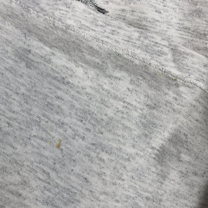 90'S Gildan Heavy Weight Print T-Shirt, Made in Canada, Men's Size L (approx.), Vintage cotton gray type Vintage Second Hand