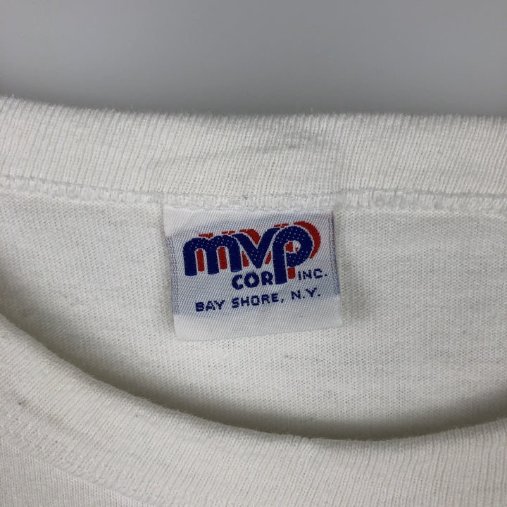 90'S MVP USMA (United States Military Academy) Military Print T-Shirt, Made in USA, Men's Size L (Equivalent), Vintage cotton white type Vintage Second Hand