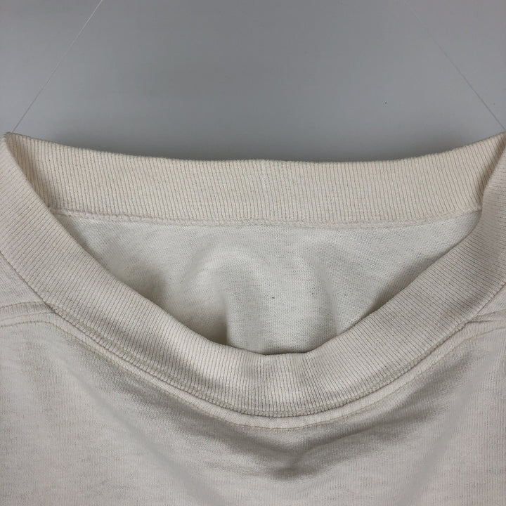 90'S rel.e.vant.products printed T-shirt, made in USA, men's size XL equivalent, vintage. cotton ivory Vintage Second Hand