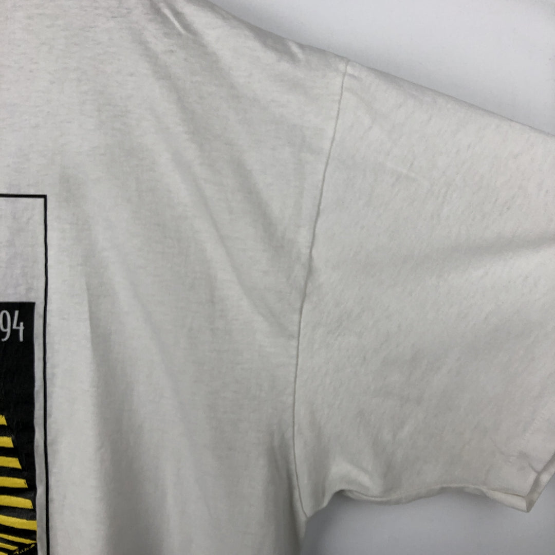 90'S Hanes HEAVYWEIGHT 50 cotton white type Vintage Second Hand