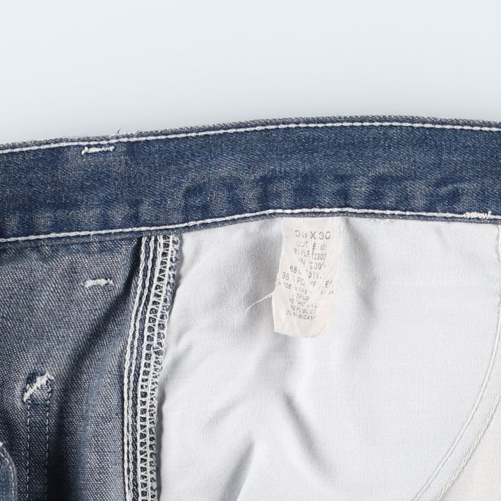 ROEBUCKS denim painter pants, men's size W36 (approx.), vintage. cotton navy blue type Vintage Second Hand