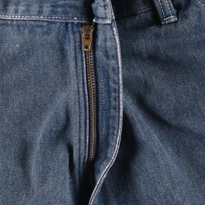 ROEBUCKS denim painter pants, men's size W36 (approx.), vintage. cotton navy blue type Vintage Second Hand