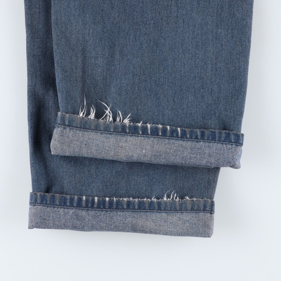 ROEBUCKS denim painter pants, men's size W36 (approx.), vintage. cotton navy blue type Vintage Second Hand