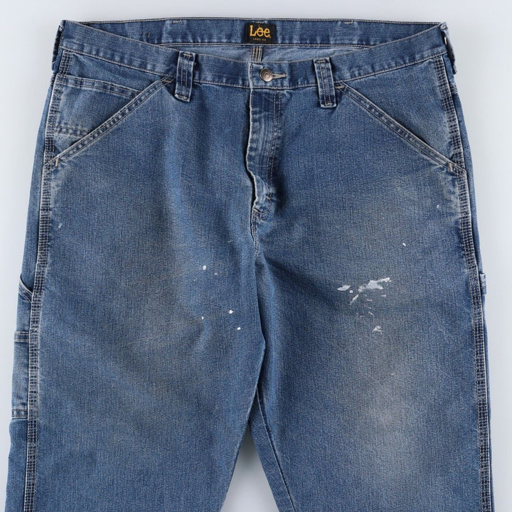 Lee LOOSE FIT denim painter pants for men, size w37 cotton blue type Vintage Second Hand