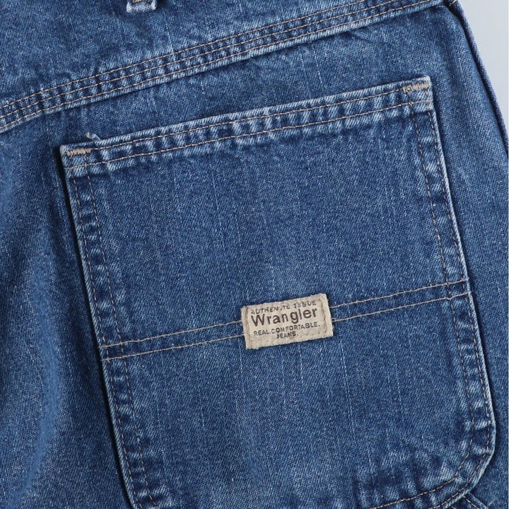 Wrangler Denim Painter Pants for Men, W34 equivalent cotton blue type Vintage Second Hand