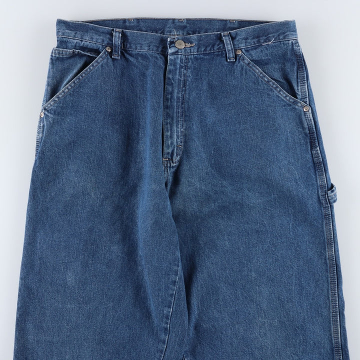 Wrangler Denim Painter Pants for Men, W34 equivalent cotton blue type Vintage Second Hand