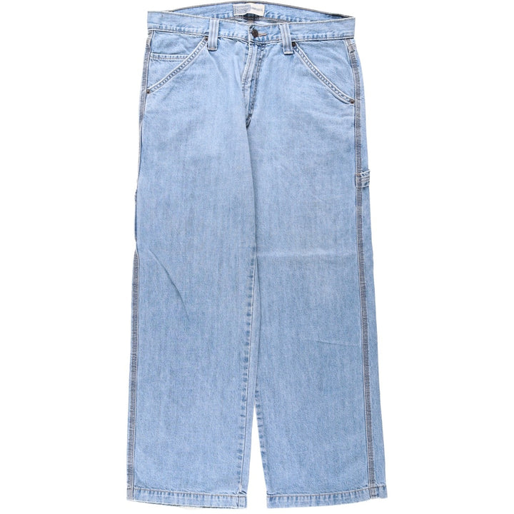 Levi's Signature Carpenter Denim Painter Pants, Men's, Size 34 cotton blue type Vintage Second Hand