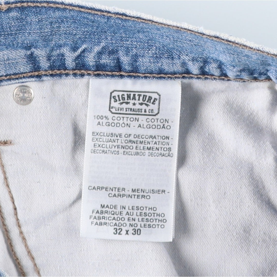 Levi's Signature Carpenter Denim Painter Pants, Men's, Size 34 cotton blue type Vintage Second Hand