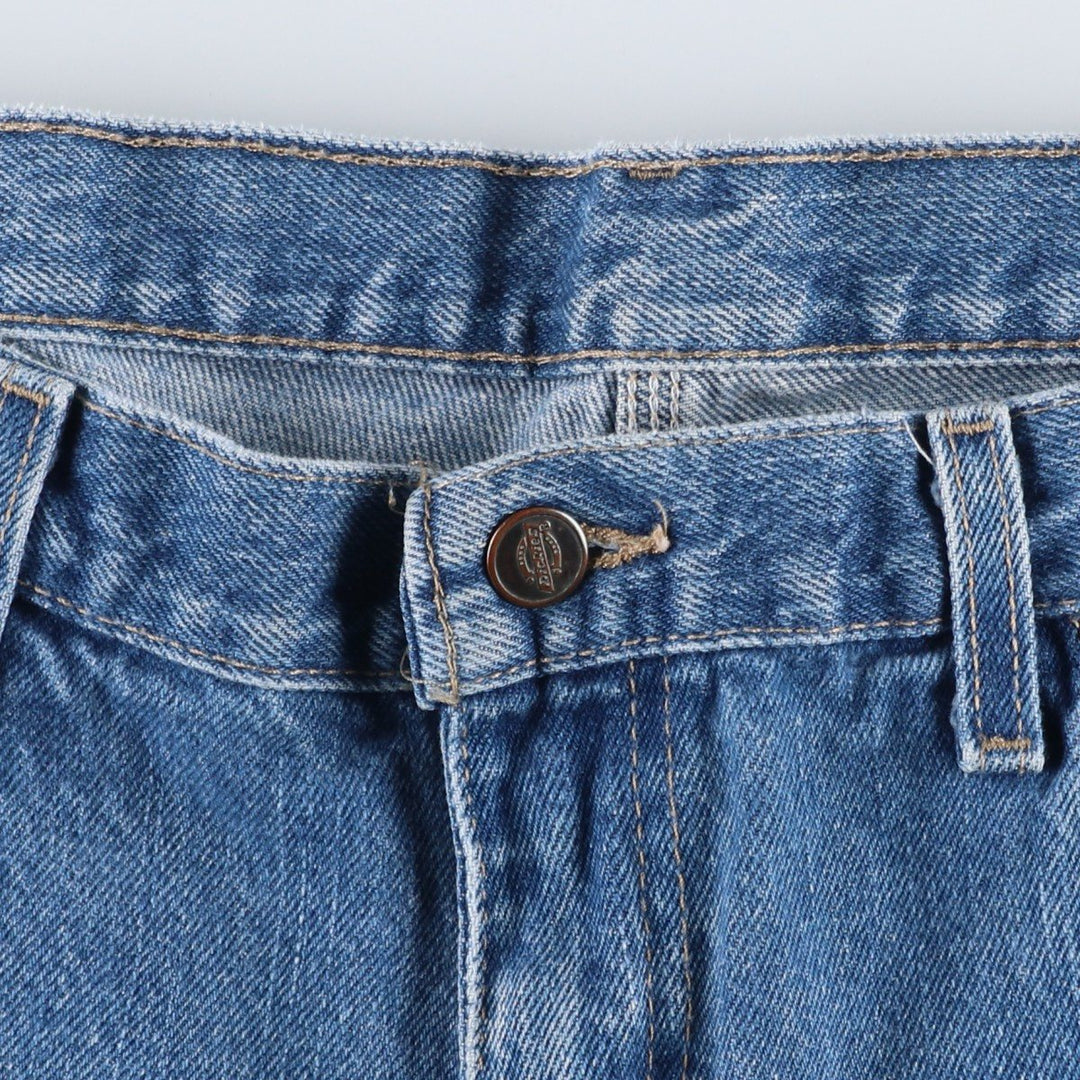 Dickies denim painter pants for men, equivalent to W34 cotton blue type Vintage Second Hand