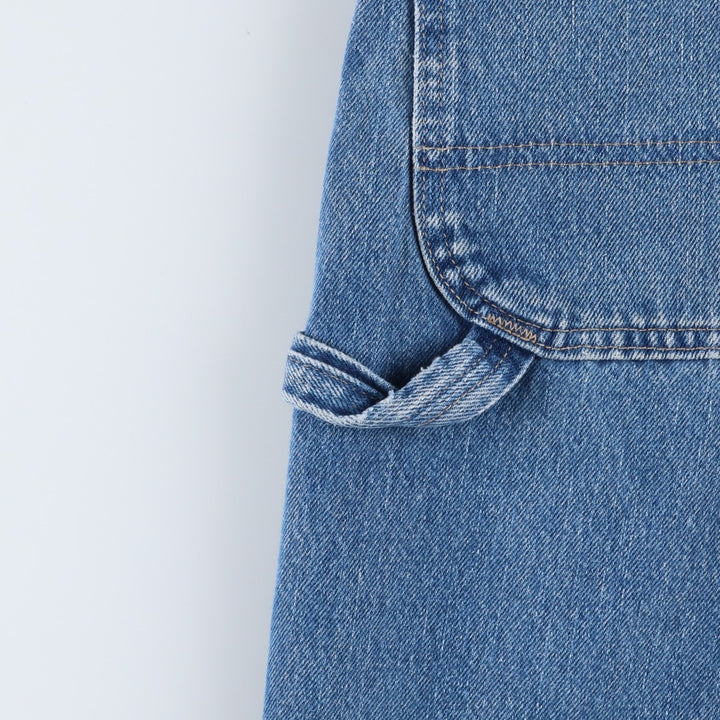 Dickies denim painter pants for men, equivalent to W34 cotton blue type Vintage Second Hand