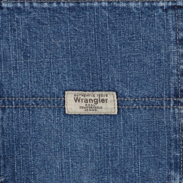 Wrangler Denim Painter Pants for Men, W34 equivalent cotton blue type Vintage Second Hand