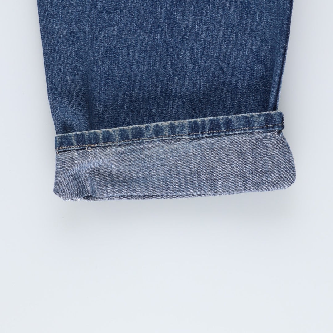 00'S Wrangler CARPENTER denim painter pants for men, equivalent to w37 cotton blue type Vintage Second Hand