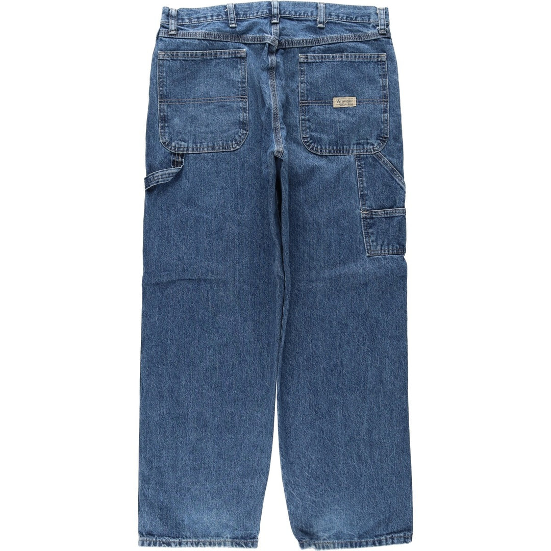 Wrangler HERO Denim Painter Pants for Men, W34 equivalent cotton blue type Vintage Second Hand