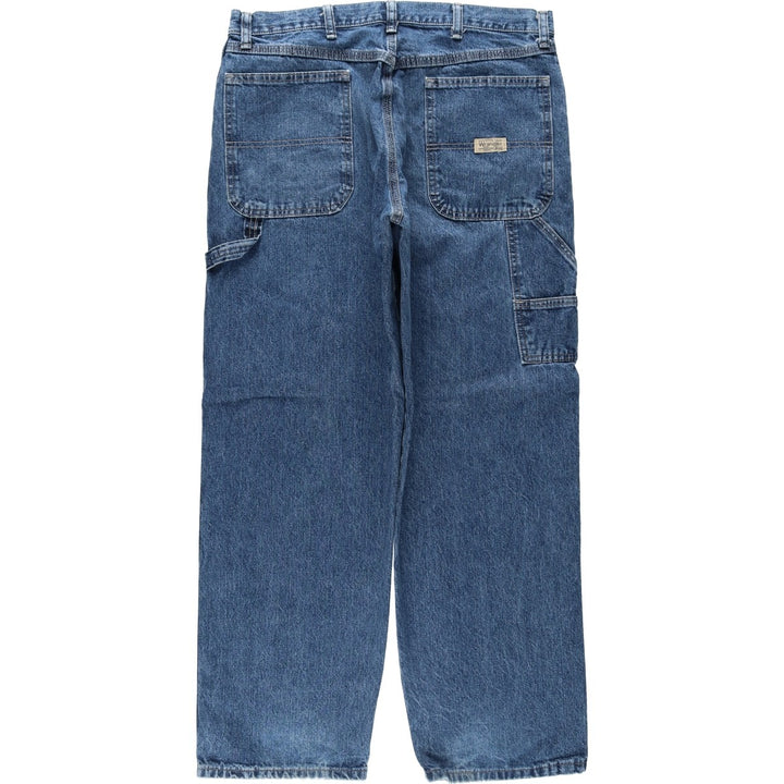 Wrangler HERO Denim Painter Pants for Men, W34 equivalent cotton blue type Vintage Second Hand