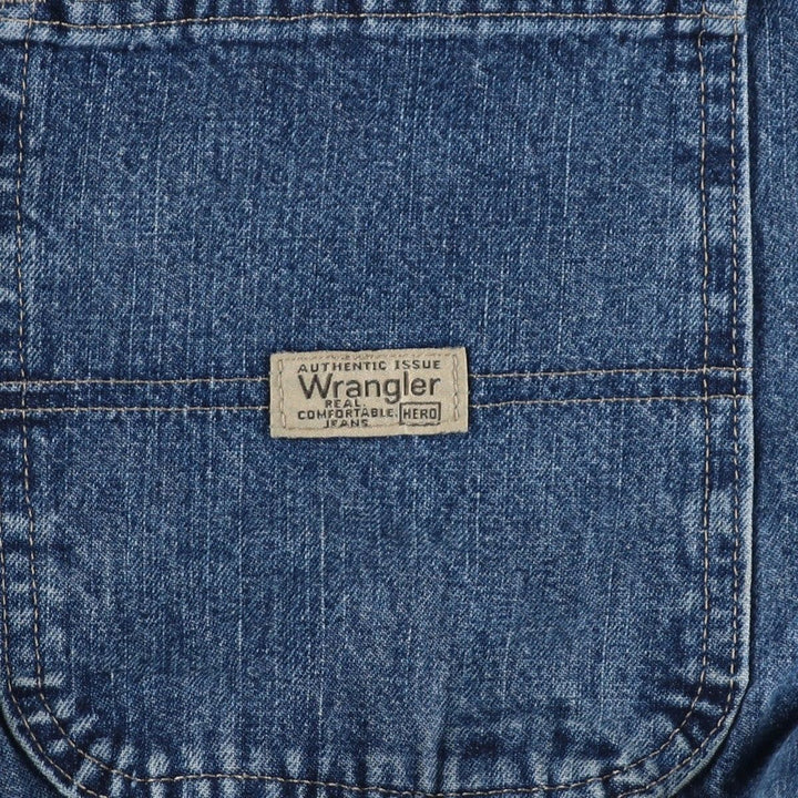 Wrangler HERO Denim Painter Pants for Men, W34 equivalent cotton blue type Vintage Second Hand