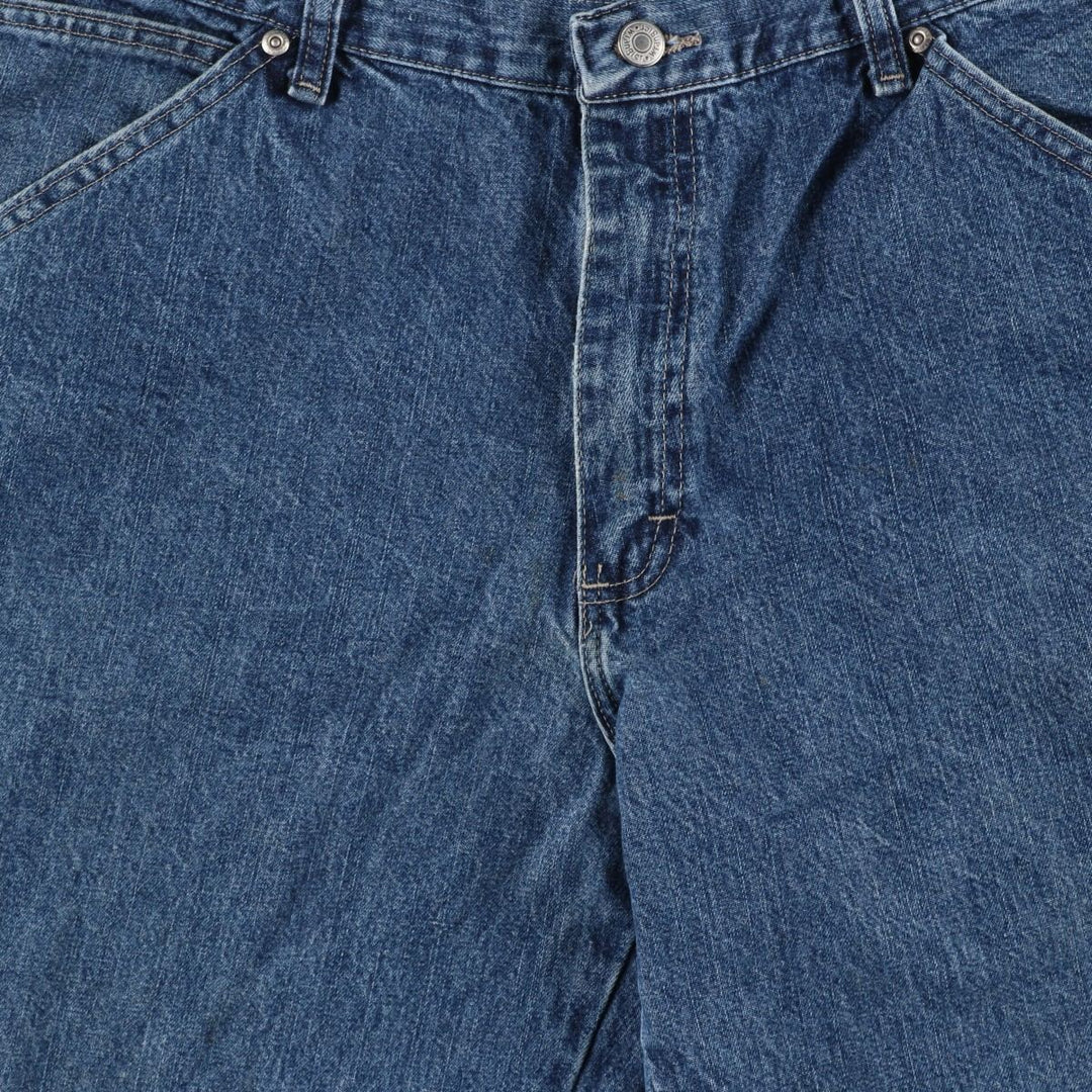 Wrangler HERO Denim Painter Pants for Men, W34 equivalent cotton blue type Vintage Second Hand