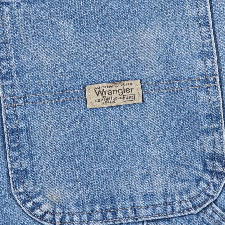 Wrangler Denim Painter Pants for Men, W35 cotton blue type Vintage Second Hand