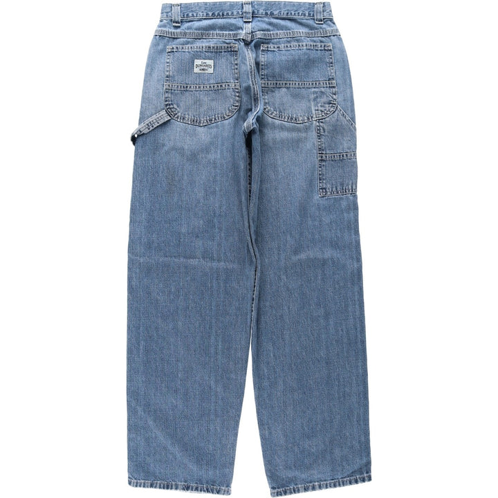 Lee DUNGAREES denim painter pants, men's size W31 (approx.) unclear blue type Vintage Second Hand