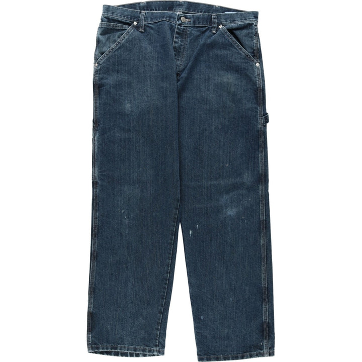 Wrangler Denim Painter Pants for Men, W37 equivalent cotton blue type Vintage Second Hand