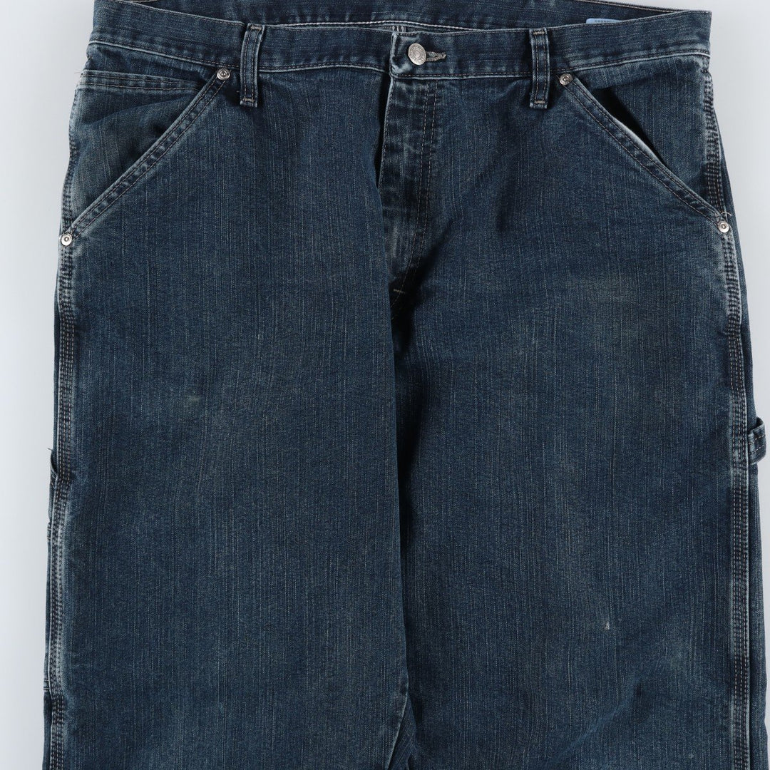 Wrangler Denim Painter Pants for Men, W37 equivalent cotton blue type Vintage Second Hand