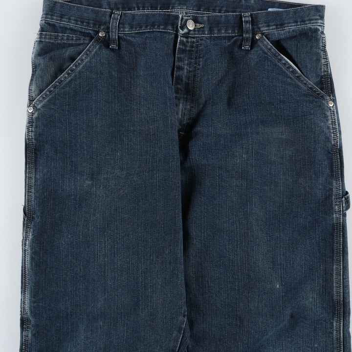 Wrangler Denim Painter Pants for Men, W37 equivalent cotton blue type Vintage Second Hand