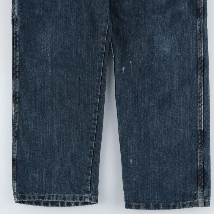 Wrangler Denim Painter Pants for Men, W37 equivalent cotton blue type Vintage Second Hand