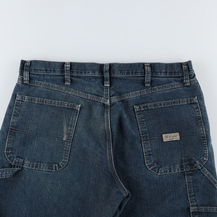 Wrangler Denim Painter Pants for Men, W37 equivalent cotton blue type Vintage Second Hand