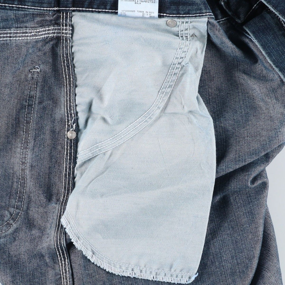 Wrangler Denim Painter Pants for Men, W37 equivalent cotton blue type Vintage Second Hand