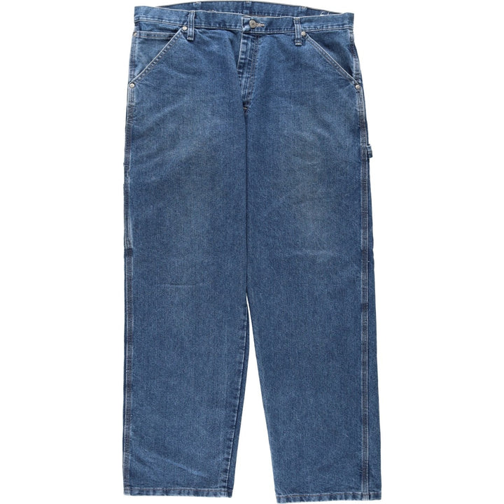 Wrangler Denim Painter Pants for Men, W37 equivalent cotton blue type Vintage Second Hand