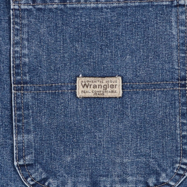 Wrangler Denim Painter Pants for Men, W37 equivalent cotton blue type Vintage Second Hand