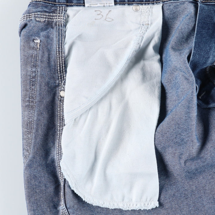 Wrangler Denim Painter Pants for Men, W37 equivalent cotton blue type Vintage Second Hand
