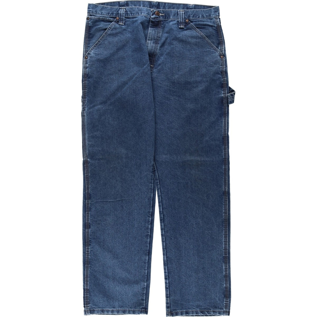 Wrangler Denim Painter Pants for Men, W37 equivalent cotton blue type Vintage Second Hand