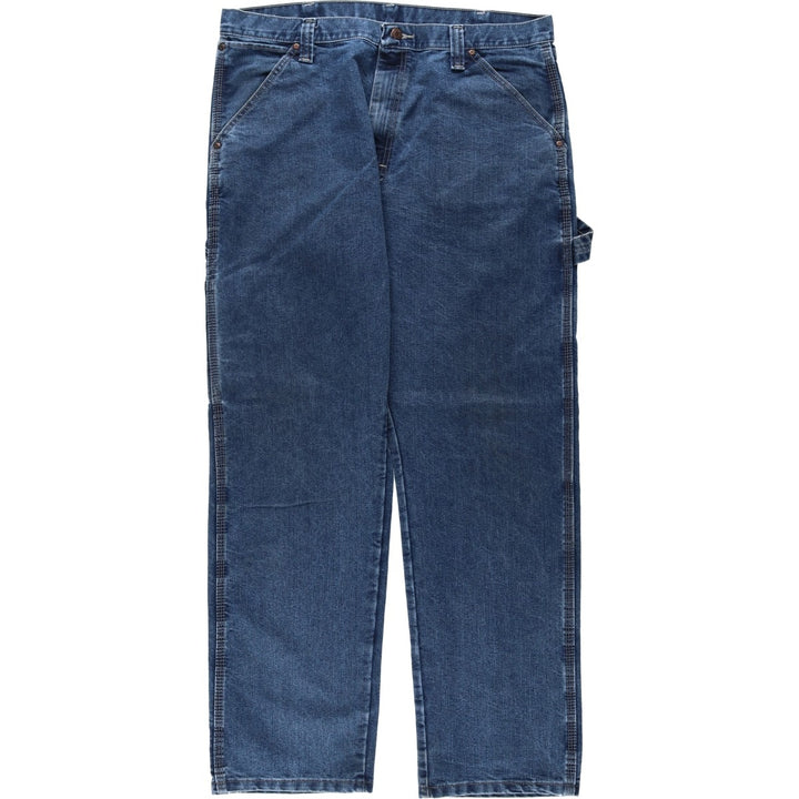 Wrangler Denim Painter Pants for Men, W37 equivalent cotton blue type Vintage Second Hand