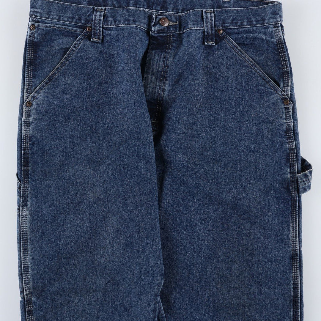 Wrangler Denim Painter Pants for Men, W37 equivalent cotton blue type Vintage Second Hand