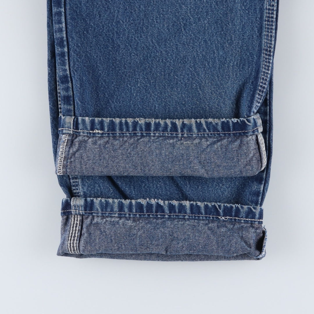 Dickies denim painter pants for men, equivalent to W37 cotton blue type Vintage Second Hand