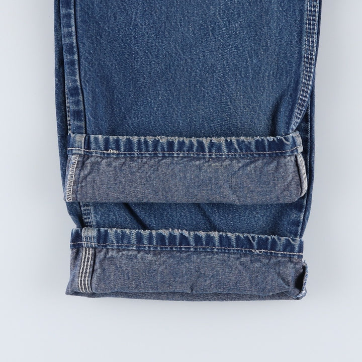 Dickies denim painter pants for men, equivalent to W37 cotton blue type Vintage Second Hand